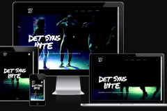 Det Syns Inte: Non-Profit landing page